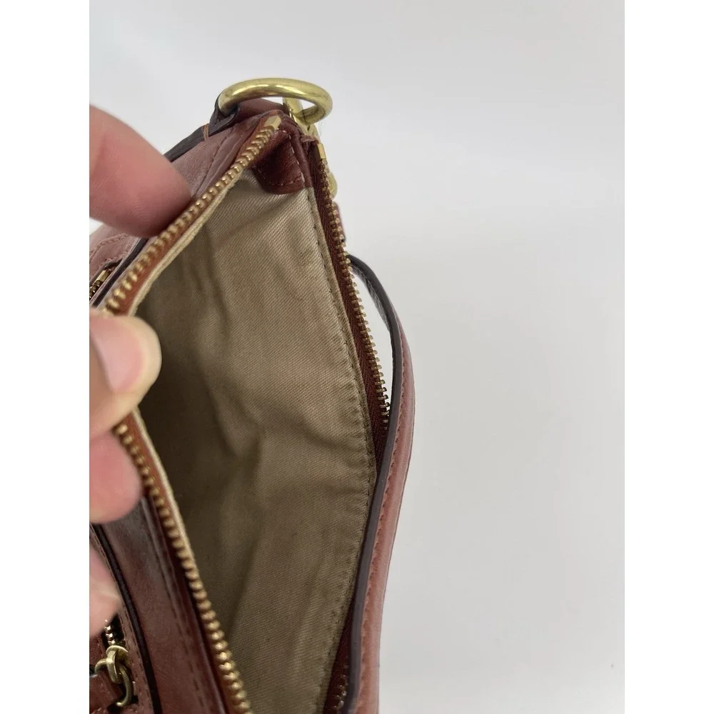 Coach Legacy Cognac Leather Crossbody Bag Purse Brass‎ Hardware Women's